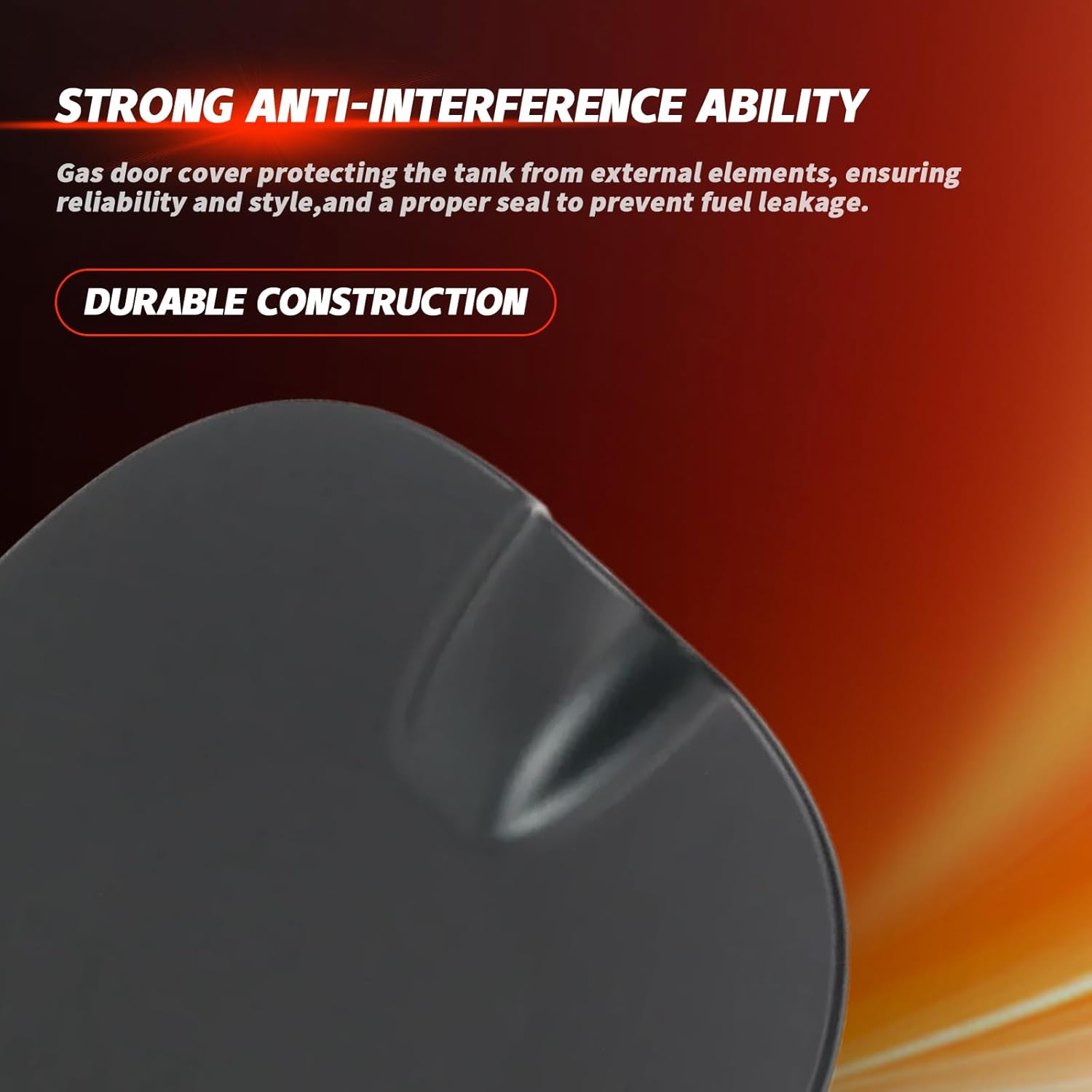 84745968 Fuel Filler Door Cover & Gas Cap Compatible with Chevy Silverado 1500 2019-2024 Gas Tank Door Cover 84745940