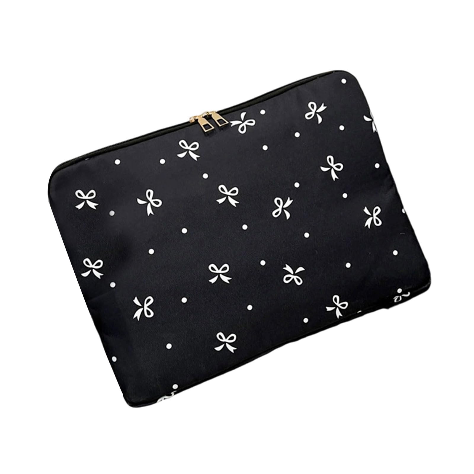 NVOQILIN Laptop Sleeve Case Bows Computer Bag Laptop Carrying Case Laptops Protective Cover Briefcases with Zipper