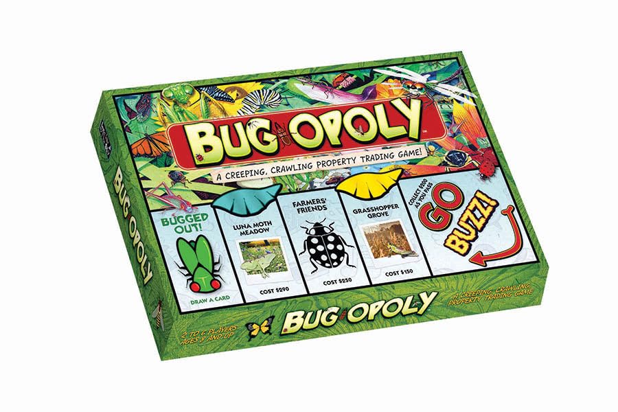 Bug-Opoly juego de mesa para 2 a 6 jugadores edades 8+ miniatura 2