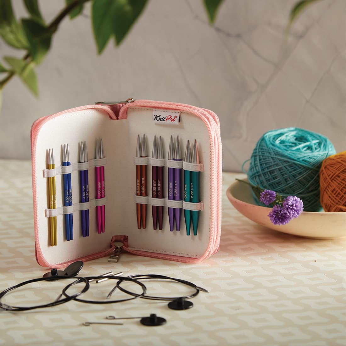 Amazon.com: KnitPro Zing Deluxe Interchangeable Needle Set 4