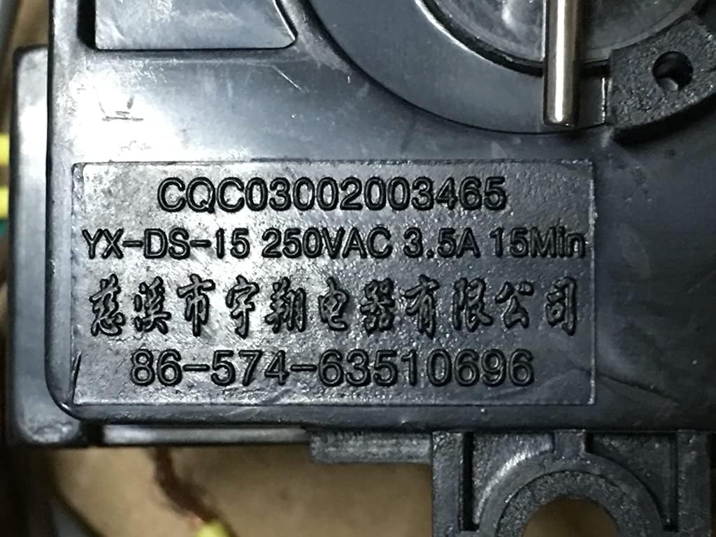 YX-DS-15 250VAC 3. 5A 15Min 2-Cylinder Washing Machine 6-line Washing Timer
