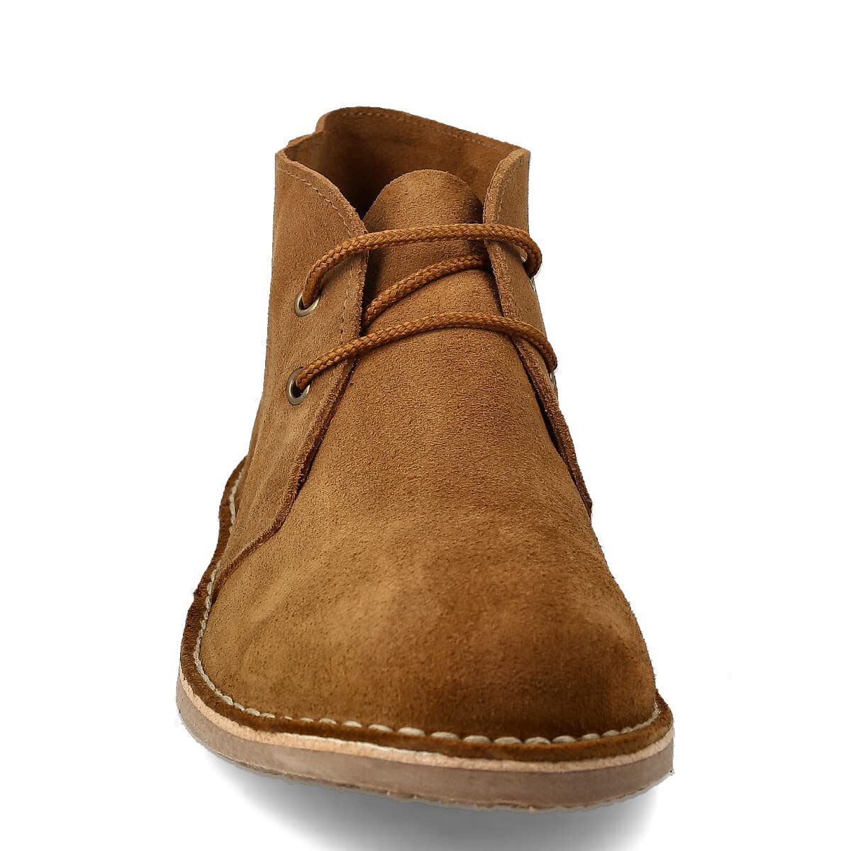 Bottes Safari Desert en Cuir pour Hommes et Femmes. Fabriqué en Espagne. Bottines Chaussure Chukka Sport. Fermeture en Dentelle. Semelle en Caoutchouc