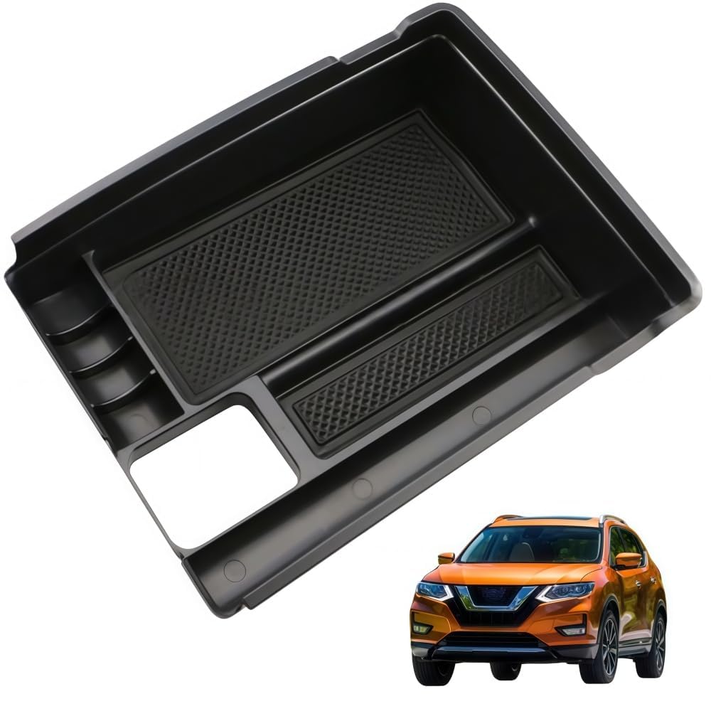 Zqxltsy Centre Console Armrest Organiser for Nissan X-Trail T32 2014-2021