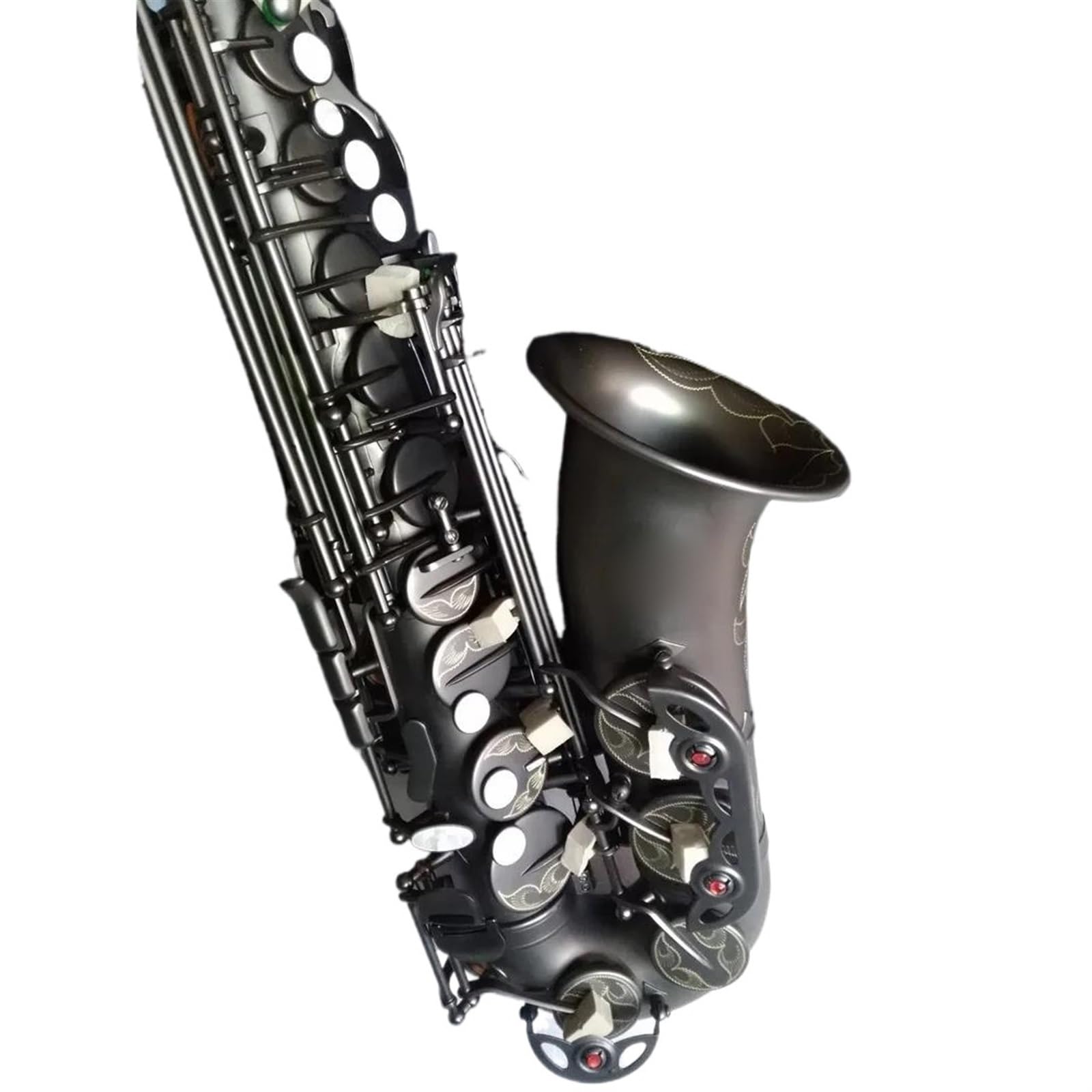 Saksofon Saksofon Altowy Matowy Czarny Saksofon Altowy Ustnik Reed Neck Akcesoria Do Instrumentów Muzycznych