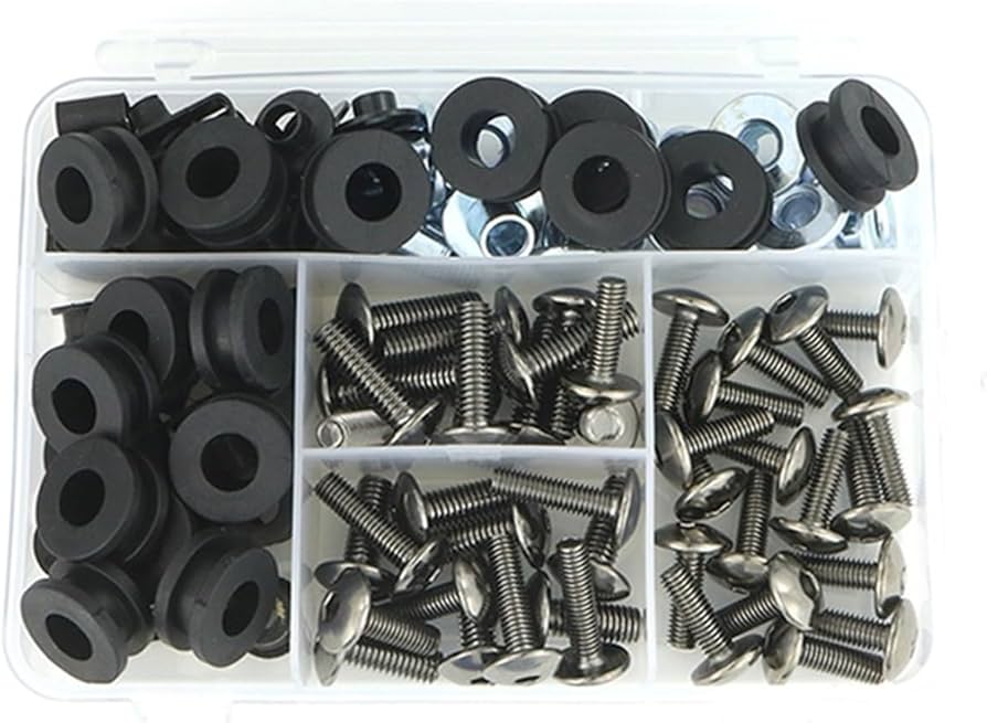 Amazon.co.jp: 完全なフルフェアリングボルトキットスピード