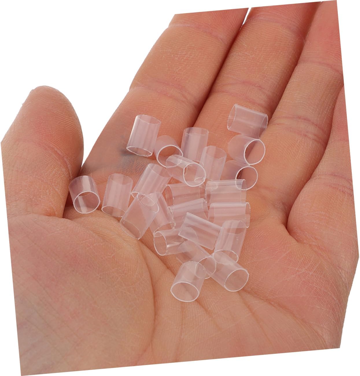Transparent Pe Pillow Stuffing Tube Flexible Filling for Neck Support for All Sleep Positions Material for Comfort and Easy Maintenance