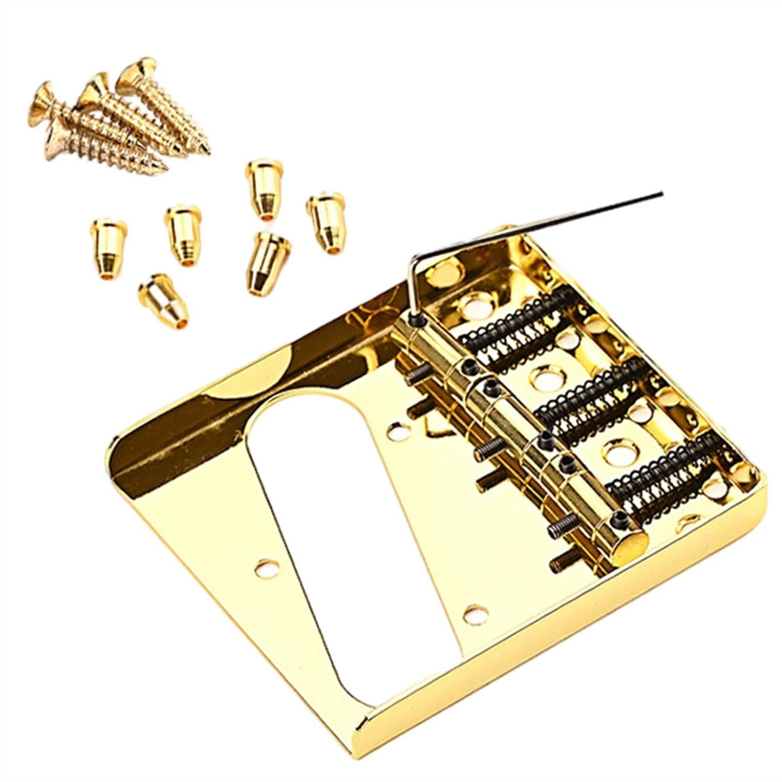 Parti di ricambio chitarra Ponte A Sella Fisso Per Chitarra Per Chitarra Per Chitarra Elettrica