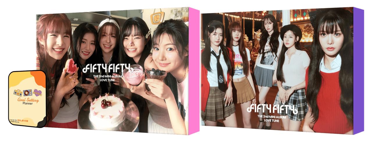 Amazon.com: FIFTY FIFTY Album - Love Tune LOVE ver. + TUNE ver