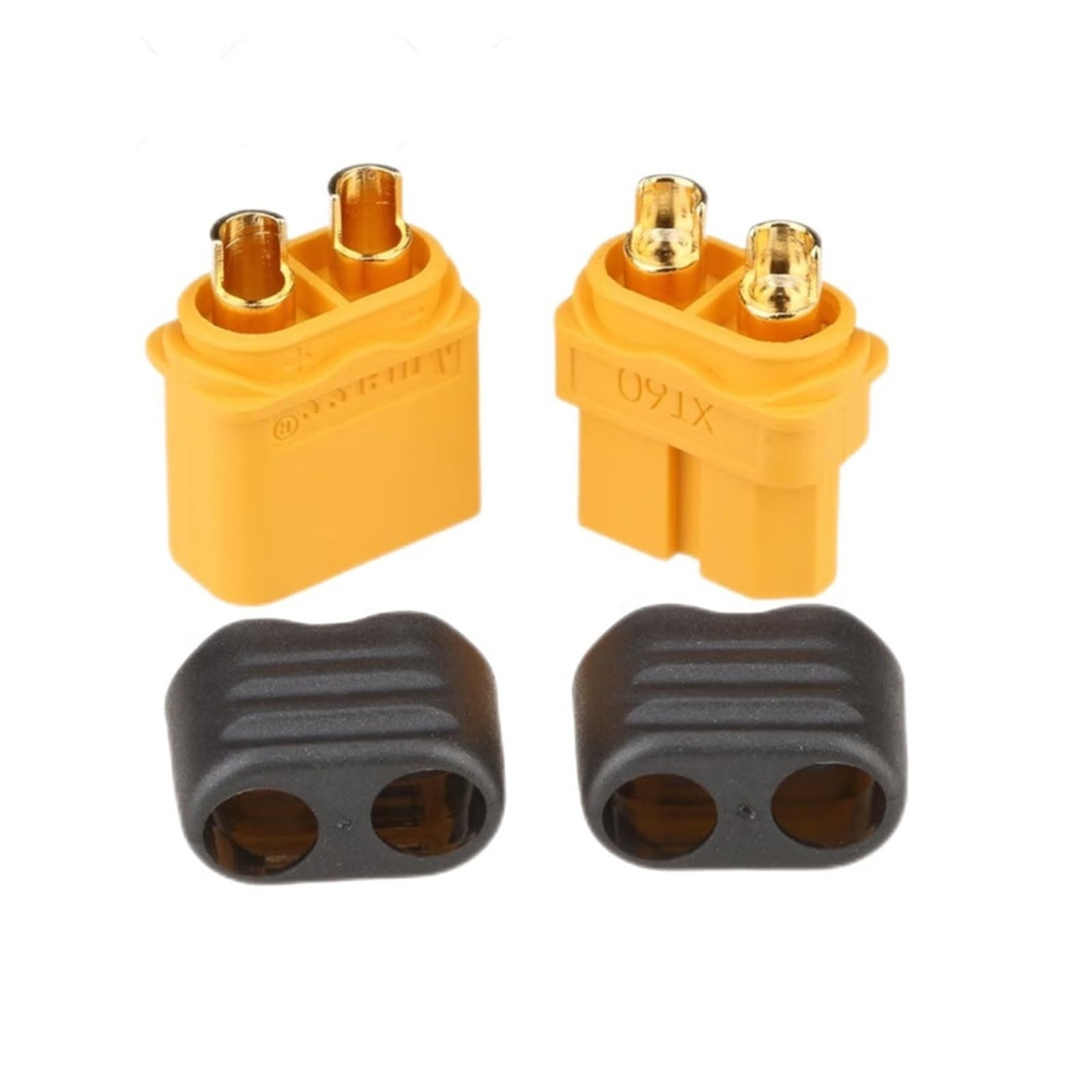 5/10 par XT60H złącze męskie żeńskie z Sheath do RC LiPo Battery Drone Car Airplane (10 szt. XT60H żeński)