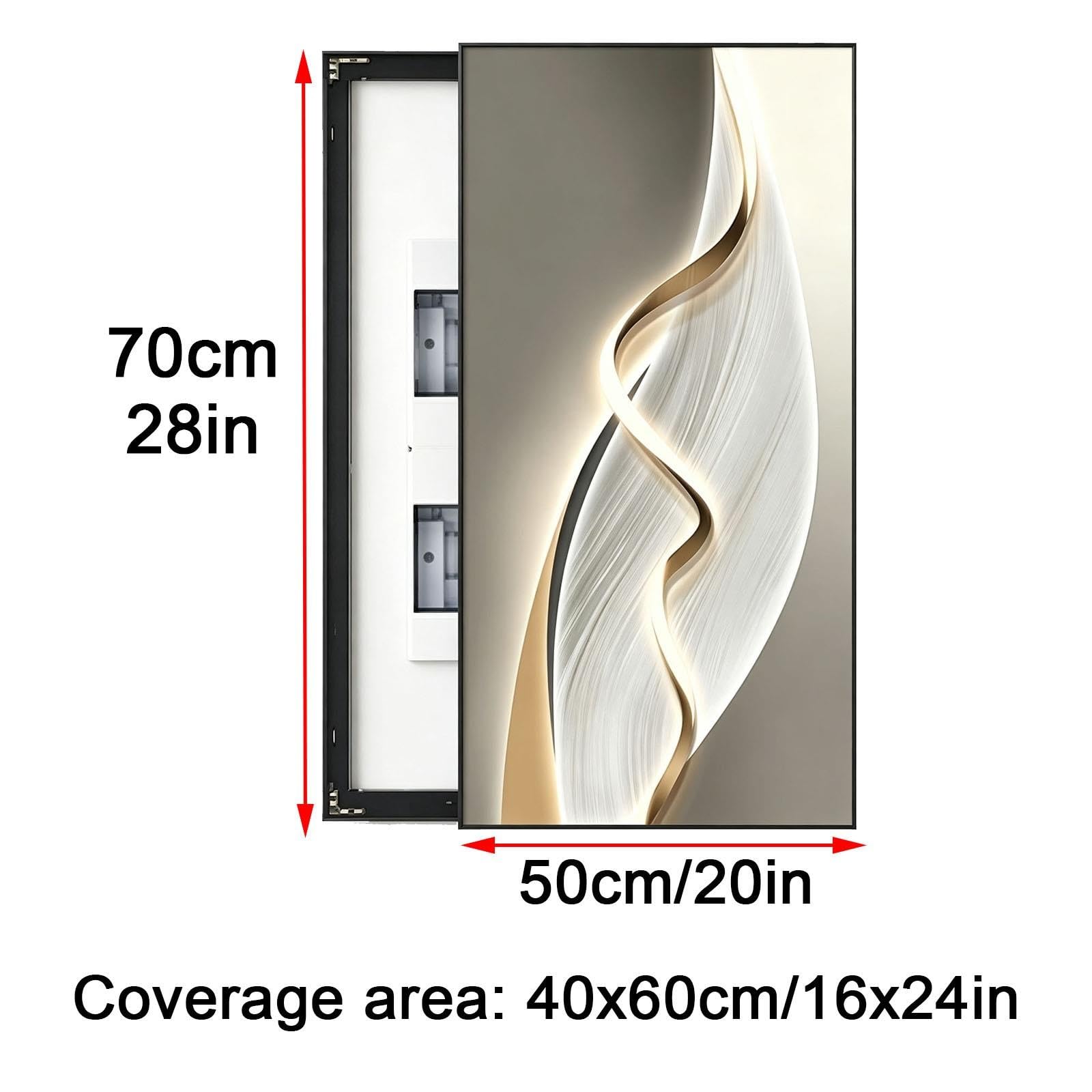 Tapa Contador Luz Decorativa, Cuadro para Tapar Cuadro Electrico