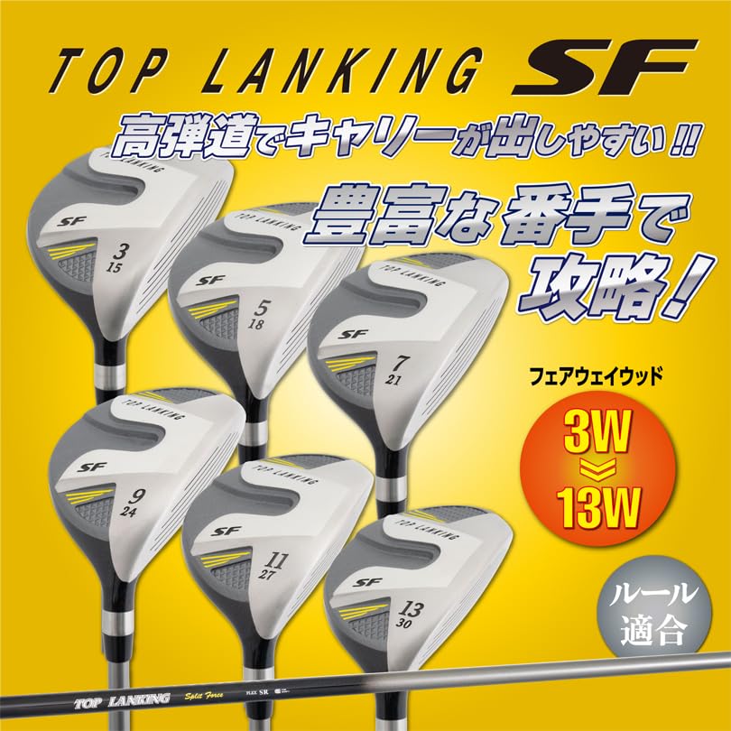Lynx Top Lanking フェアウェイウッド セット 5w 7w 9w Amazon.co.jp: Lynx リンクス TOP LANKING トップランキング SF