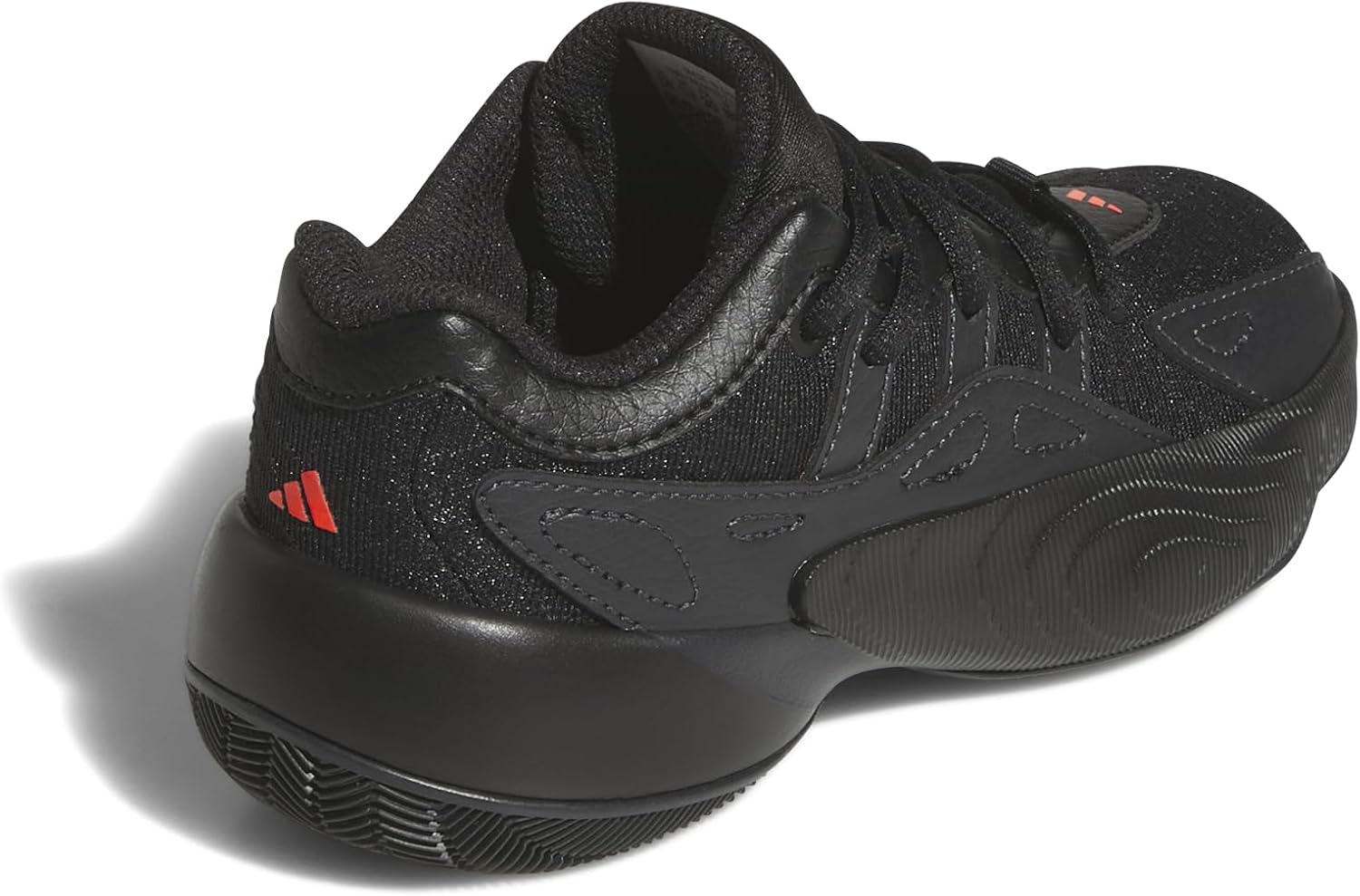 adidas Unisex Trae Unlimited Basketball Shoes, Core black carbon solar red, 2