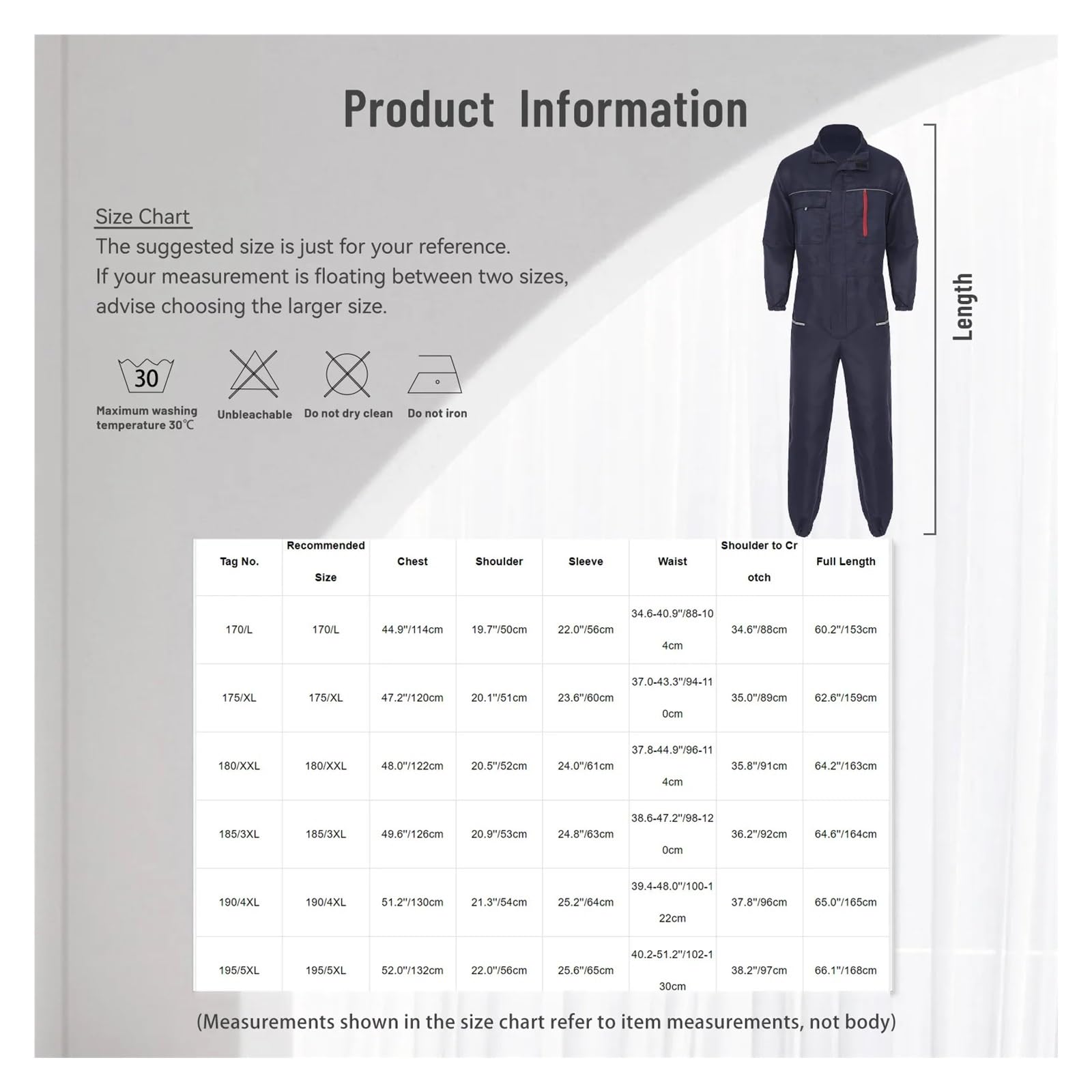 Tuta da lavoro uomo, uniforme con strisce riflettenti, tute , saldatura, officina di riparazione auto, abbigliamento for meccanici per Officine e Magazzini Meccanici(Gray,L)