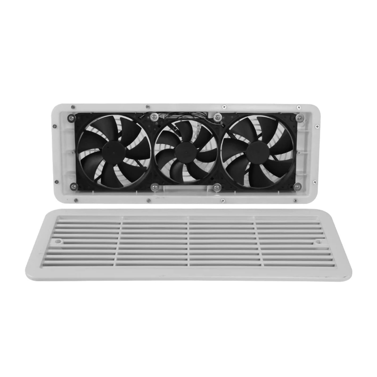 12V RV Belüftung Lüfter Caravan Vent und Fan Weiß Lufteinlass Outlet Auspuff Fans, Witterungsbeständig