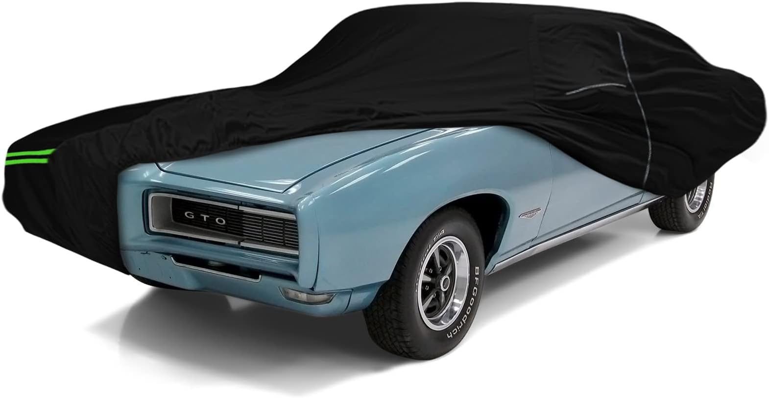 Car Cover For Pontiac GTO 1964-1967 | CoverMaster Waterproof All-Weather Protection | GoldShield 5-Layer With Lock