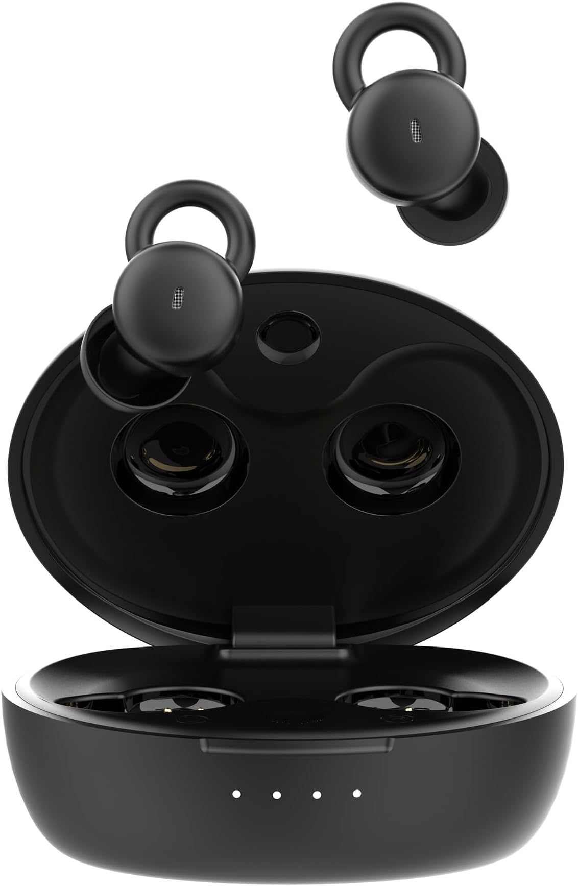 Smallest Invisible Sleep Earbuds Comfortable Noise Blocking Wireless Headphones for Sleeping Bluetooth Flat Ear Buds for Side Sleepers,Tiny Hidden Buds for Work Sports