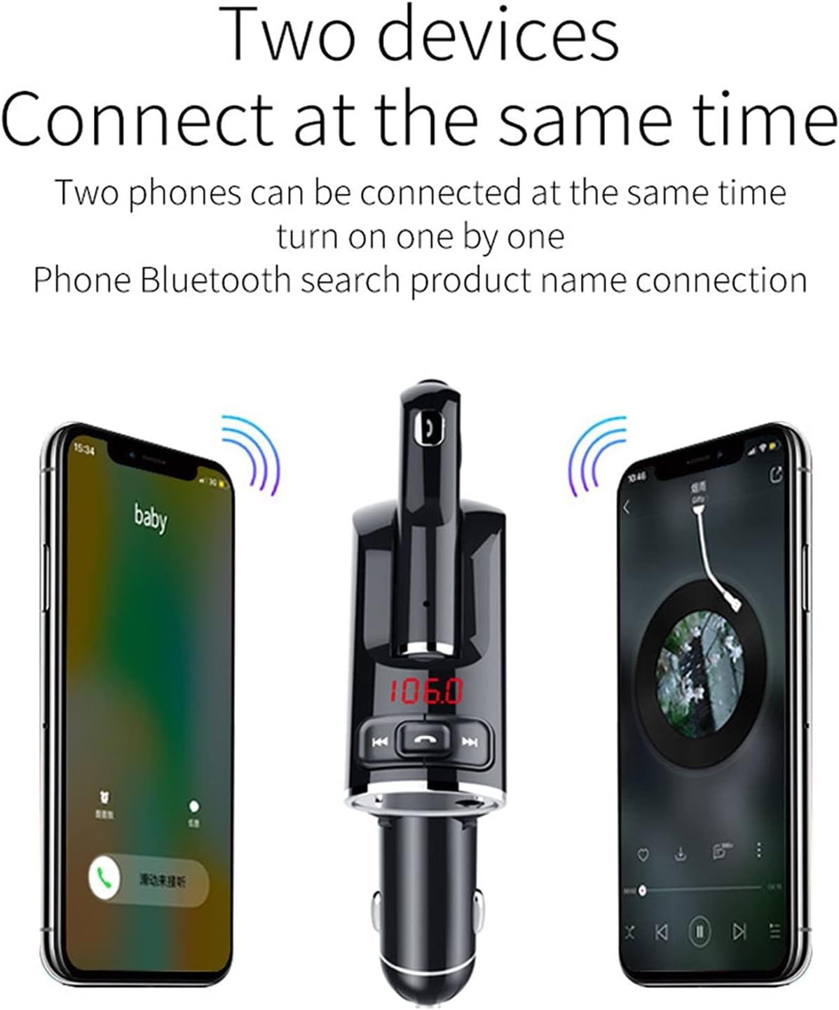 Vr ロボット車 Mp3 Aux Bluetooth C Fm カー トランスミッター 音楽オーディオプレーヤーハンズフリーカーキットイヤホンタイプ 4年保証 Aux