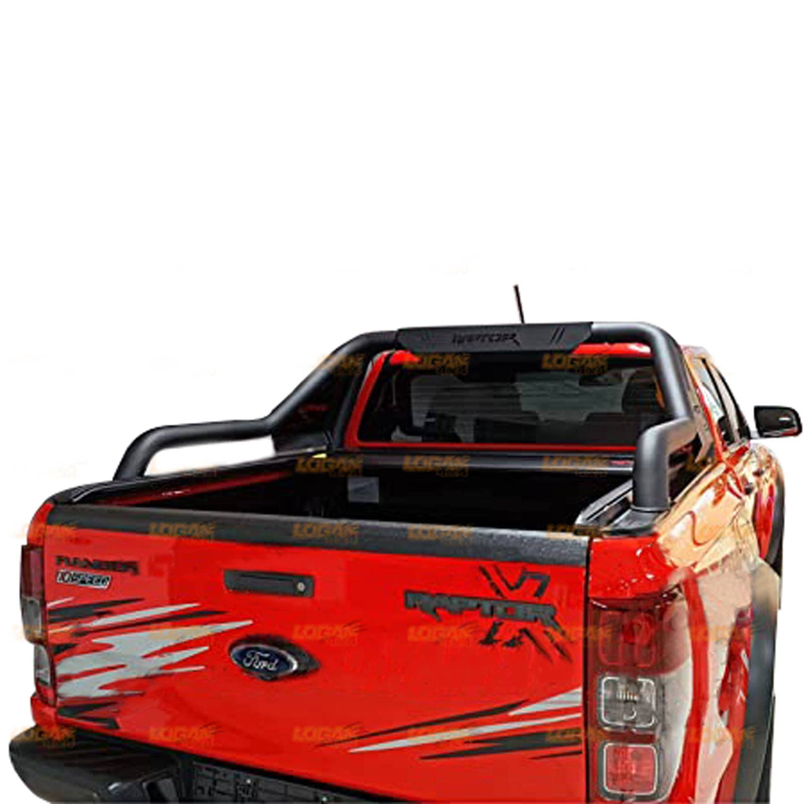 Striscia di Protezione per Portellone Posteriore per Ford Ranger 2012-2023 Wildtrak Limited Raptor Wolftrak XL XLT Protezione Paraurti Pickup