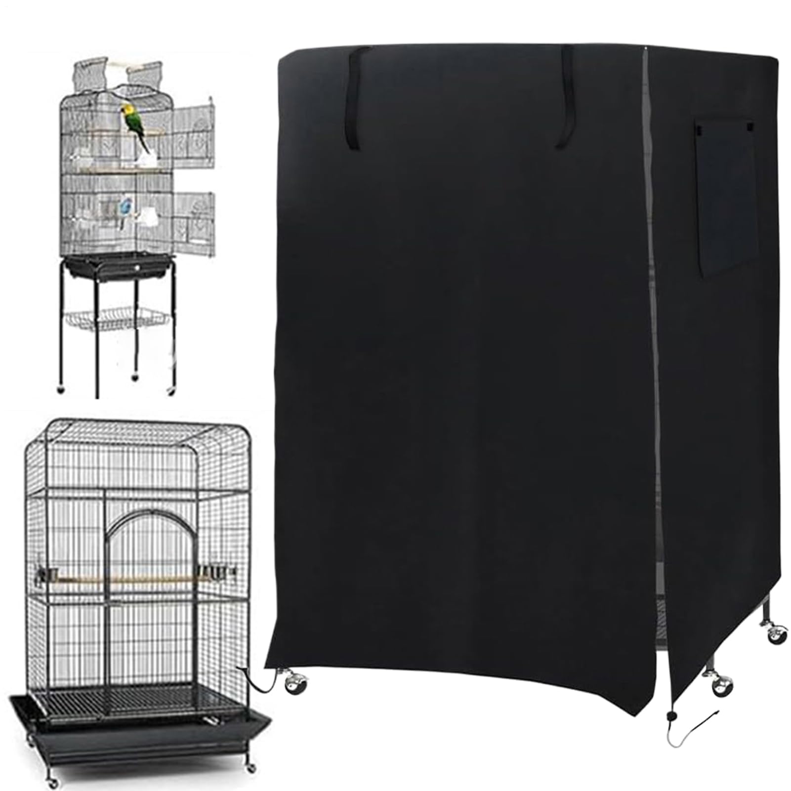 Housse de cage pour oiseaux grand modèle accessoire sommeil perroquet perruche