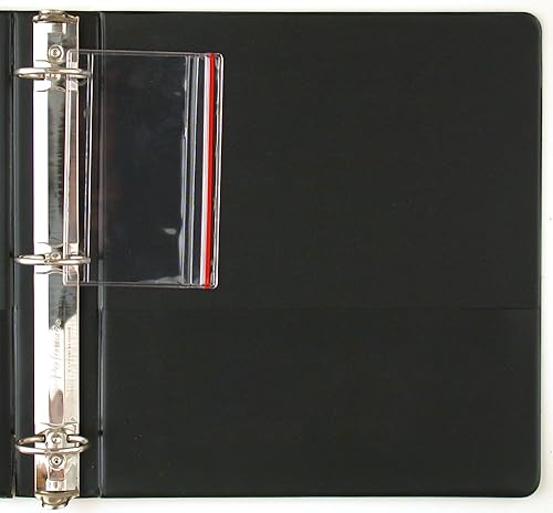 Vista 4 de StoreSMART - Funda con cremallera Flash Drive para carpetas de 3 anillas, paquete de 25 unidades, plástico de vinilo, R1831-FLASH25, fabricada