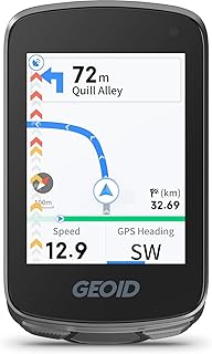 GEOID CC700 GPS Contachilometri Bici Senza Fili con Grande Schermo a Colori 2,8 Pollici – Ciclocomputer GPS con Navigazione per Tracciato, ANT+ & Bluetooth, IPX7 Impermeabile, Autonomia 15-25 Ore