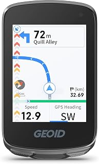 GEOID CC700 GPS Ciclocomputador Bicicleta Sin Cables con Gran Pantalla Color 2,8 Pulgadas – Ciclocomputador GPS Bicicleta con Navegación por Ruta, Ant+ & Bluetooth, IPX7 Impermeable, Autonomía 15-25H - Amazon product rated Grade A
