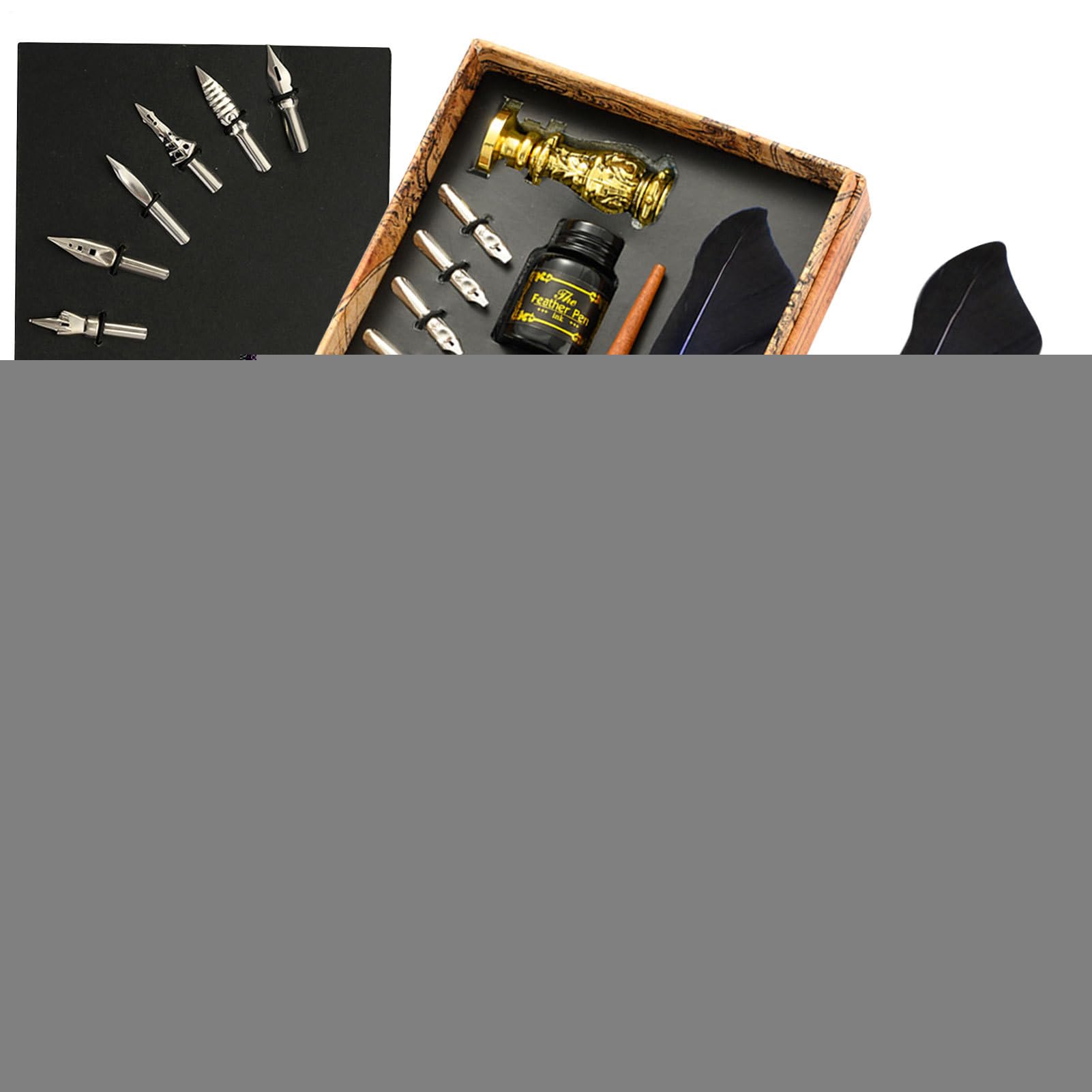 Generisch Stylo plume et kit d'encre | Stylo plume de calligraphie vintage