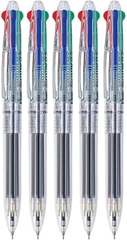ペン Amazon | FLAIR Sunny ノック式ボールペン | にじみ防止 | 1本のペンで
