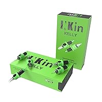 Vista 7 de INKin Kelly Cartuchos de tatuaje agujas 40 piezas mixtas #10 Bugpin curvado/redondo Magnum M-Taper 7RM 9RM 11RM 15RM 17RM