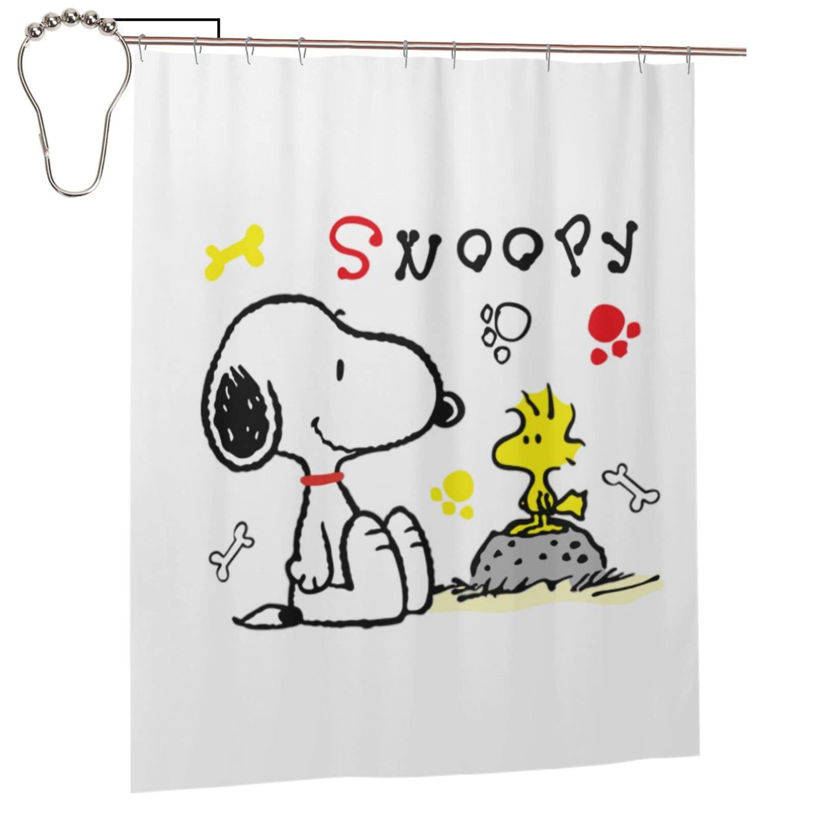 PEANUTS スヌーピー  シャワーカーテン Amazon｜スヌーピー シャワーカーテン 防水 防カビ ユニットバス