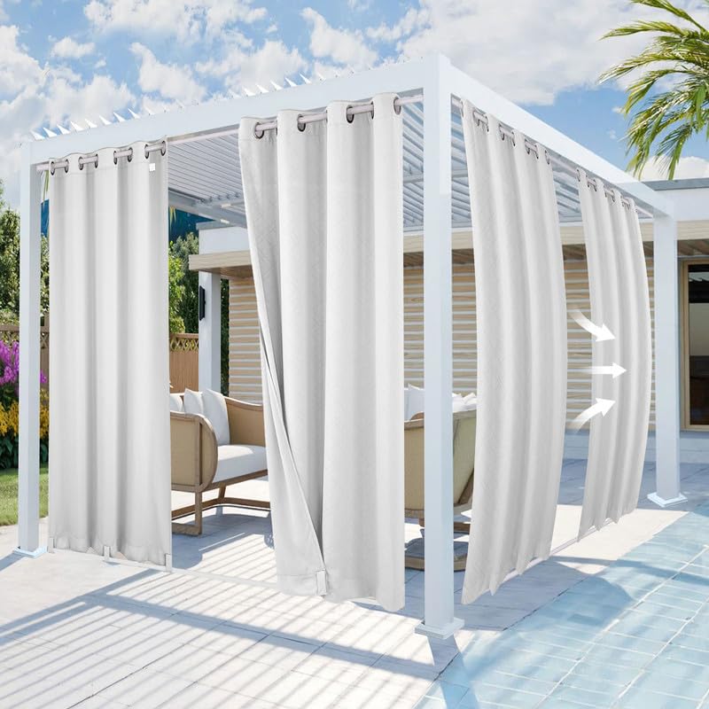 Tende impermeabili per esterni, protezione UV, isolamento termico, design con oc