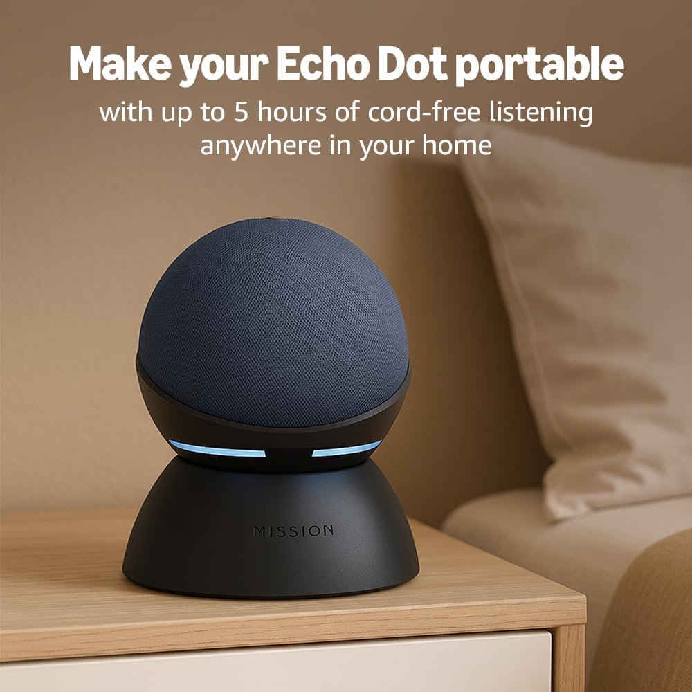 Echo Dot (Newest gen) | Bluetooth smart speaker with big vibrant sound and Wi-Fi | Deep Sea Blue, with Alexa+ Early Access — view 12