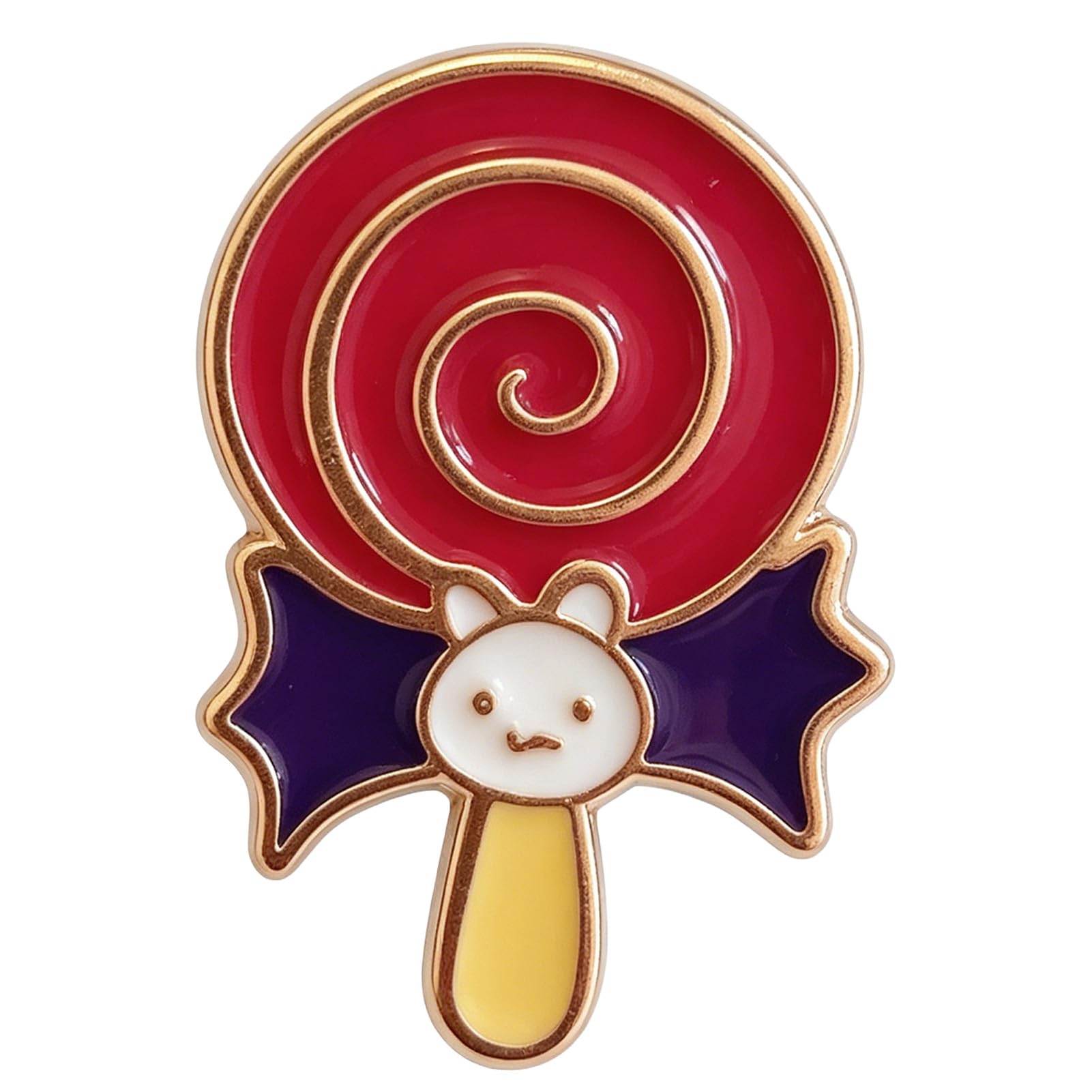 matumou Spooky Halloween Enamel Brooch Pin, Pumpkin Ghost Skull Haunted House Pin, Decorative Accessory for Sweaters Coats Hats