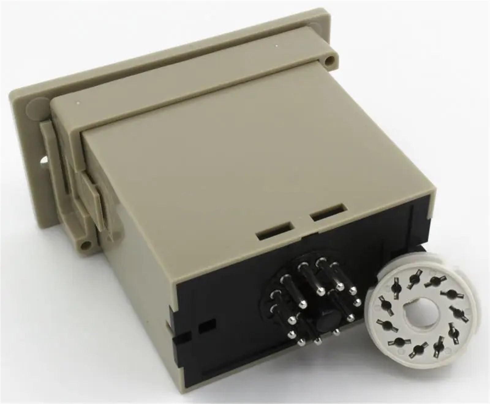 JS14S-4 Relé bipolar de doble tiro con retardo encendido 12 V CC Serie JS14S Temporizador 99, s 999,9 9999 min min59 h59(999.9s)