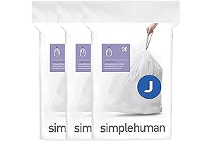 Simplehuman Code J Custom Fit Liners - 60 Count
