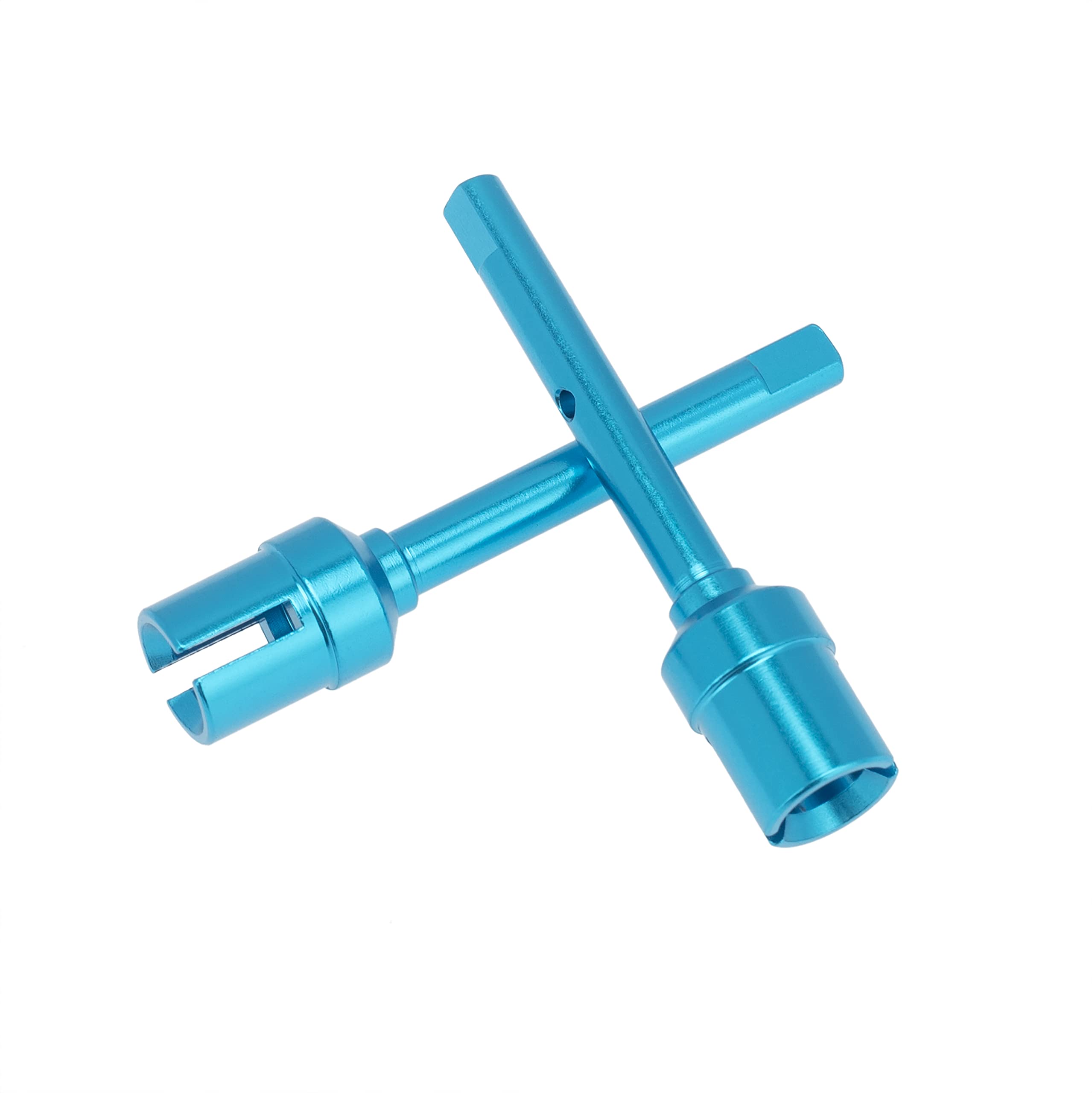 Set Di Alberi Di Trasmissione In Alluminio, Giunto Dell'elica Per Kit Di Aggiornamento Cvd Tamiya Tt 02b~p148134528