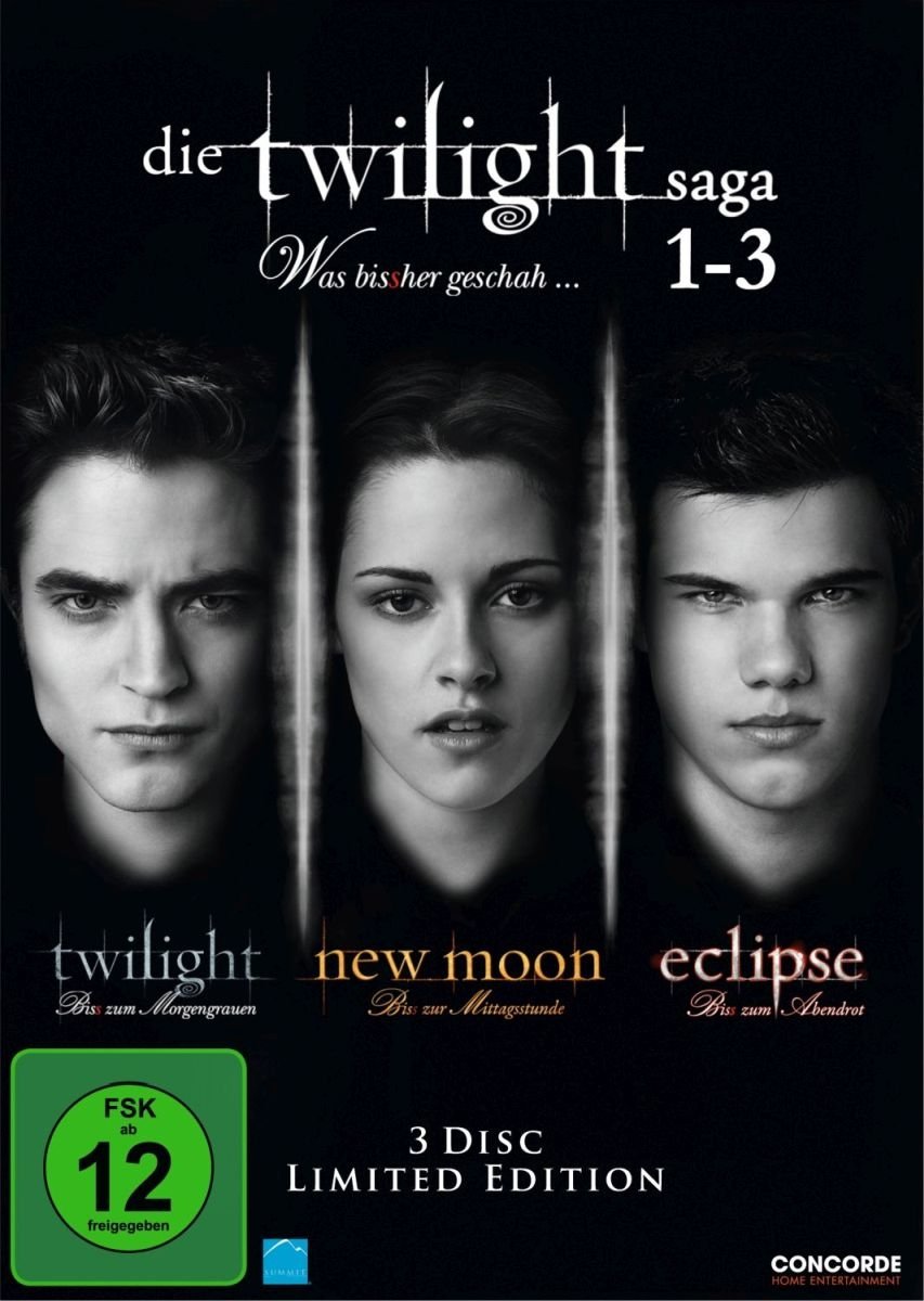 DIE TWILIGHT SAGA 1-3-WAS BIS( [DVD]