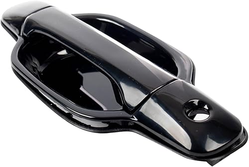 Miniatura 549 de TRQ Manija de puerta exterior texturizada LH del conductor trasero para Chevy GMC Pickup Truck SUV