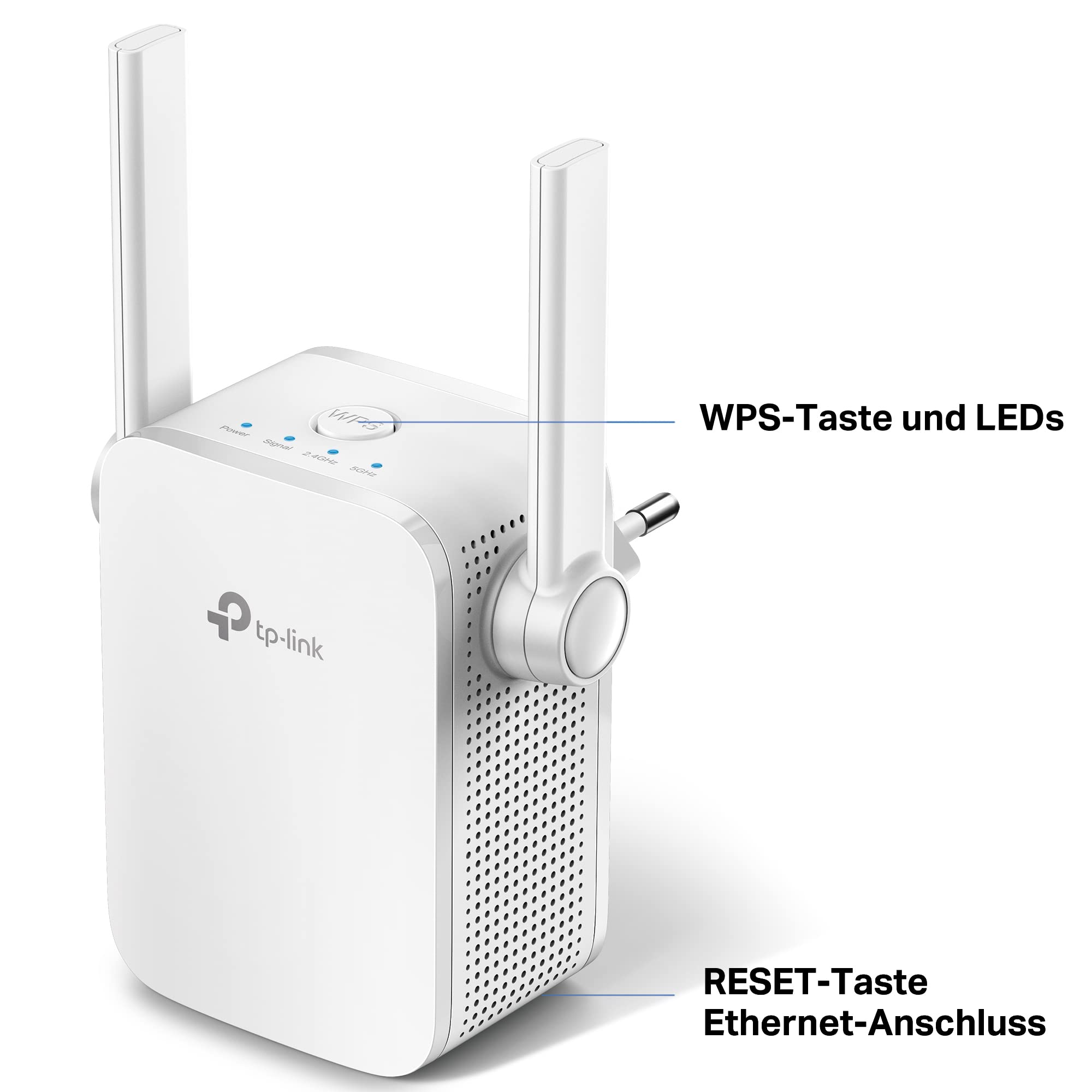 TP-Link Powerline Adapter Set TL-PA7017P KIT & RE305 AC1200 WLAN Repeater