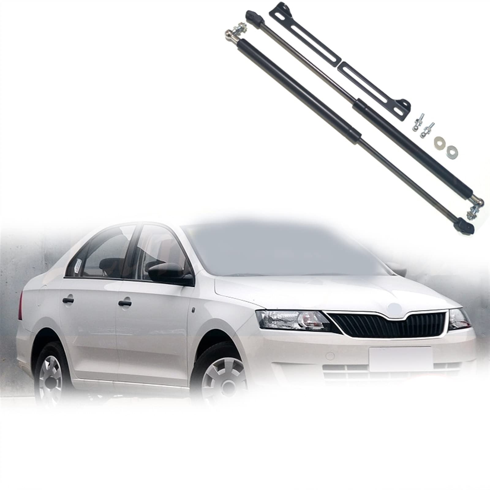Repuesto para capó de coche Rapid 2013-2019, amortiguador de gas, soporte de elevación, soporte hidráulico de barra hidráulica