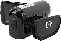 Câmera de vídeo 16MP 1080p 16X Zoom digital de 5.1 cm tela giratória anti vibração porta USB câmera de vídeo para viagens, registro de crescimento, casamento, leve e multifuncional