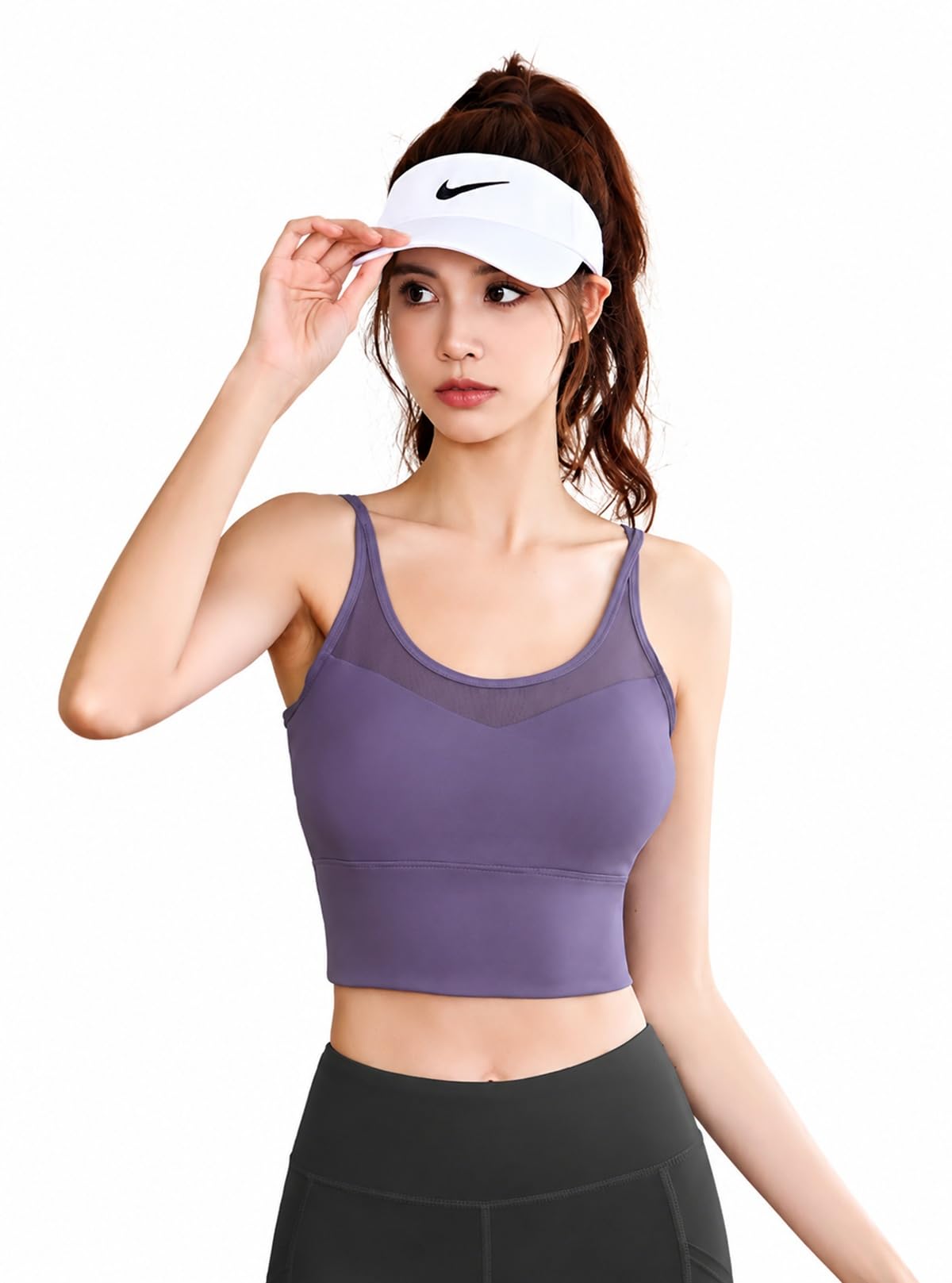 Women Sports Bra | Seamless Design for a Stylish Look | Soft, Skin-Friendly Fabric for All-Day Comfort | Seamless Stretch Knit | Soft, Breathable, Lightweight & 4-Way Stretch (Open Back)-picture-44