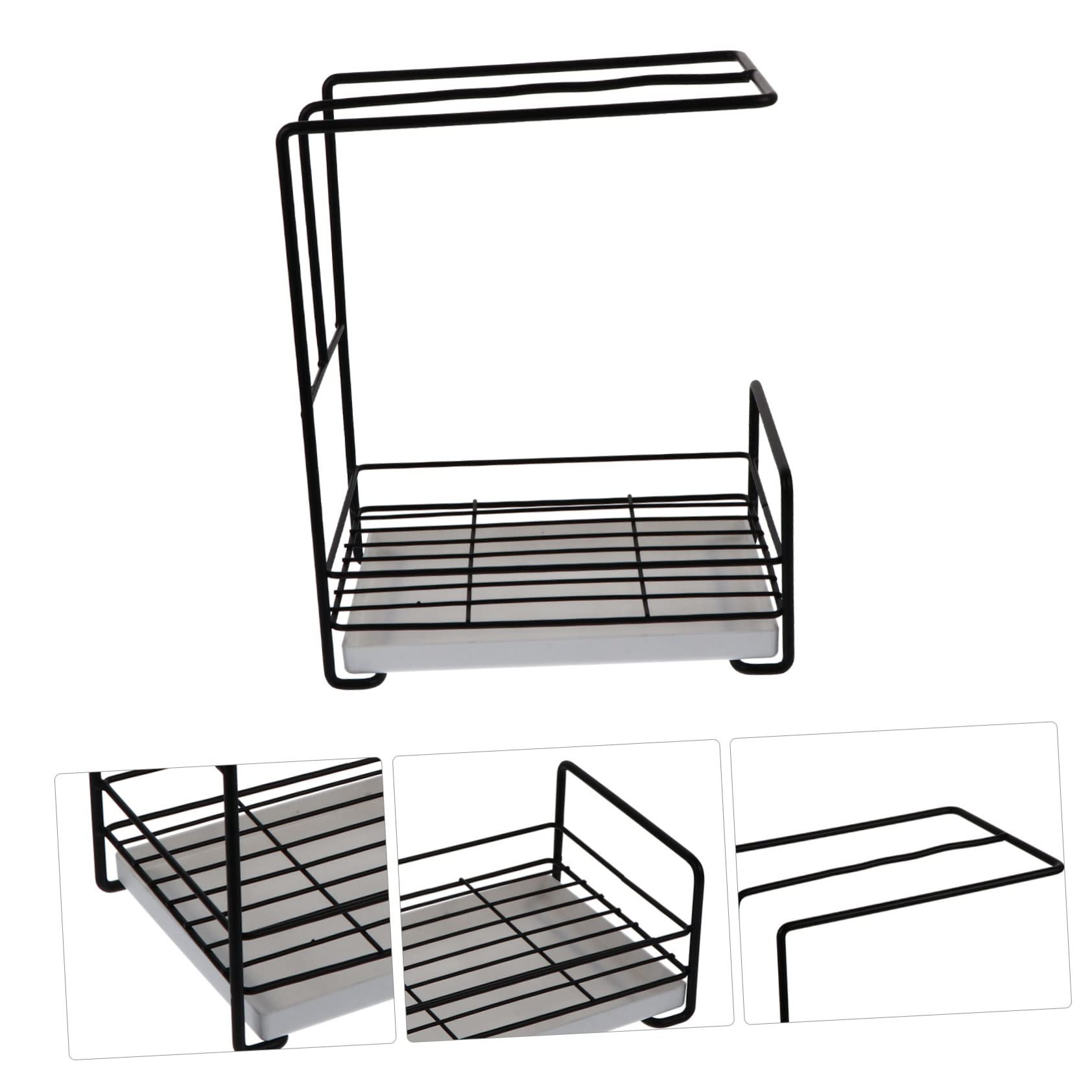 1pezzi Spugne Inossidabile con Vassoio Scarico Organizer per e Facile Design per e Piano