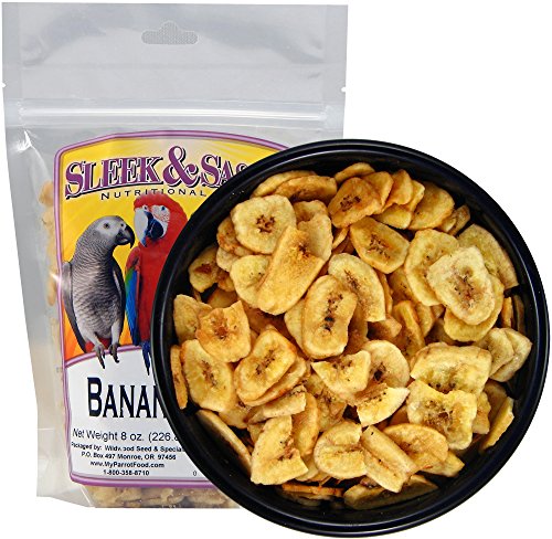 SLEEK & SASSY Banana Parrot Treat (8 oz.)