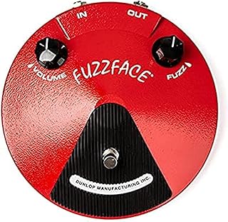 JIM DUNLOP Fuzz Face Distortion Guitar Effects Pedal (JDF2)