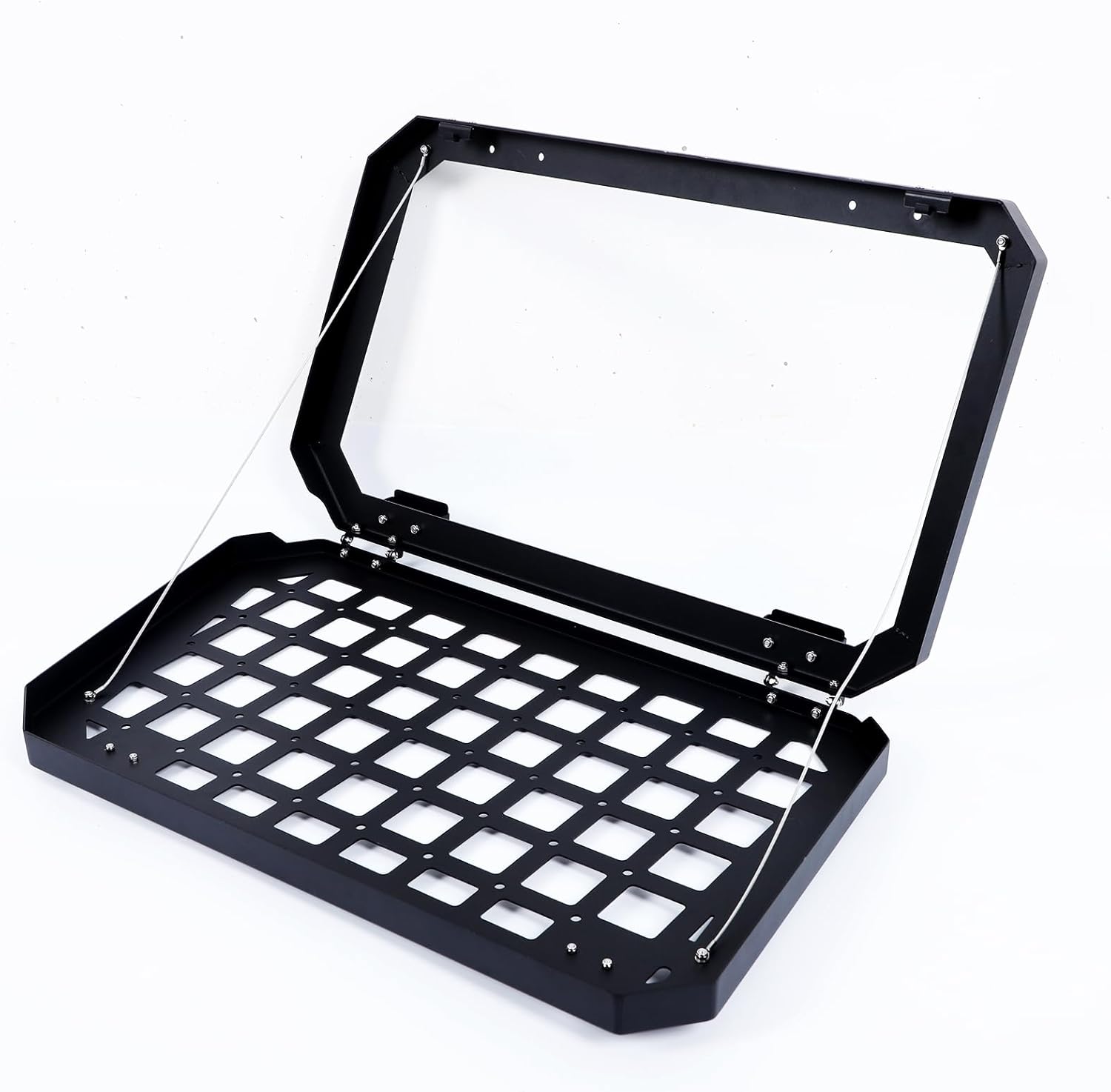 Rear Side Window Storage Molle Panel Compatible with Toyota Land Cruiser Prado 250 J250 LC250 2024 2025 Accessories, Rear Window Side Storage Rack Exterior Accessories (Right Side)