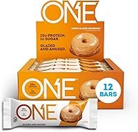 Vista 1 de ONE - Barras de proteína, sabor Peanut Butter Cup (mantequilla de maní) barras de proteína sin gluten con 0.71oz (20 g) de proteína