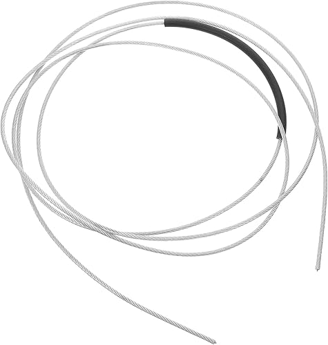 NOLITOY Cable de repuesto de cuerda de saltar con peso para entrenamiento de fitness, alambre de acero de alta resistencia, intensidad ajustable
