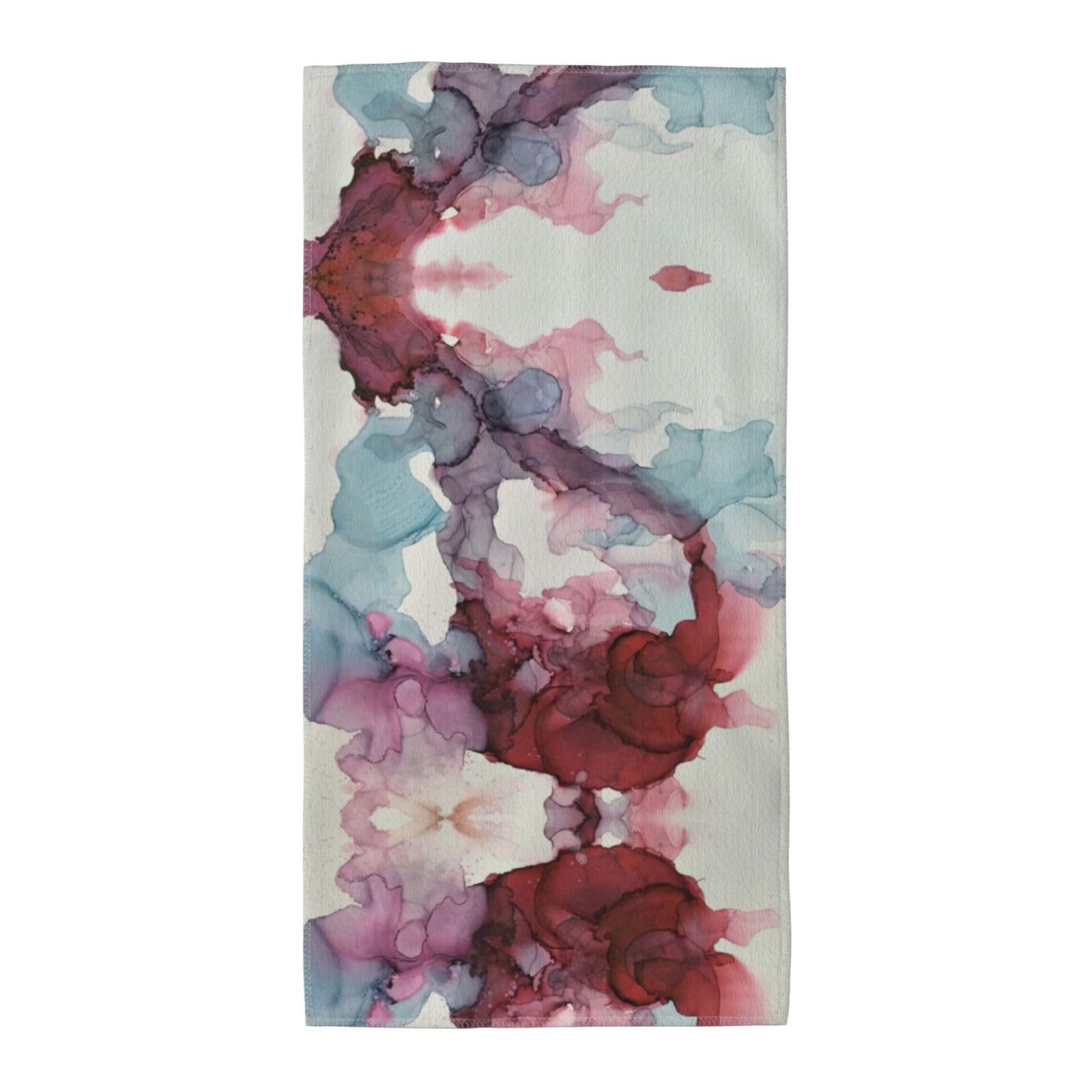 SDEGTHO Abstract Marble Fashion Printed Bath Towel High Water Absorption For Hiking Trip