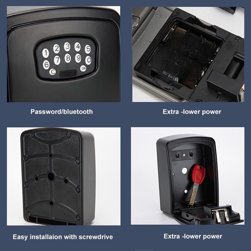 Serrure de porte intelligente en acier inoxydable Cryptage AES 100